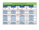 جدول زمانبندی حذف و اضافه 1-1402