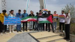 تجمع اعتراضی دانشگاهیان دانشگاه ملی مهارت واحد استانی اردبیل در محکومیت جنایات رژیم صهیونیستی در غزه 4