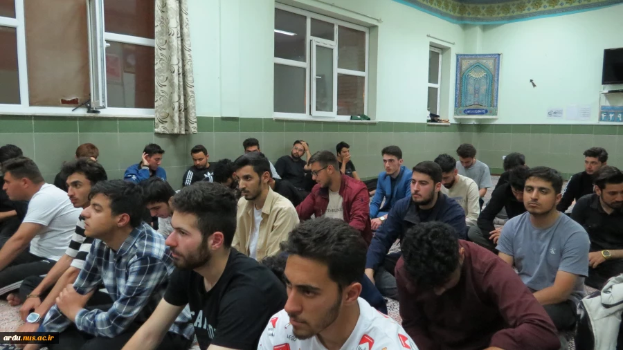 برگزاری مراسم هیئت هفتگی دانشجویان دانشگاه (گزارش تصویری) 2