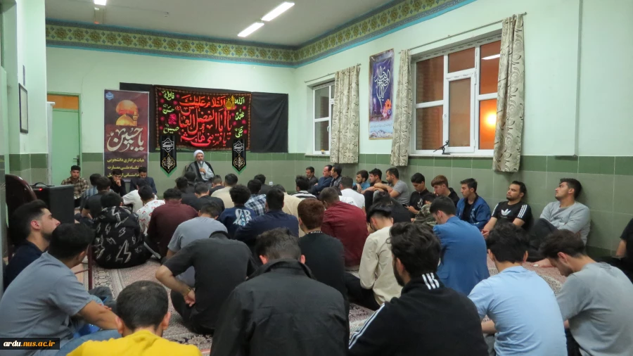 برگزاری مراسم هیئت هفتگی دانشجویان دانشگاه (گزارش تصویری) 2