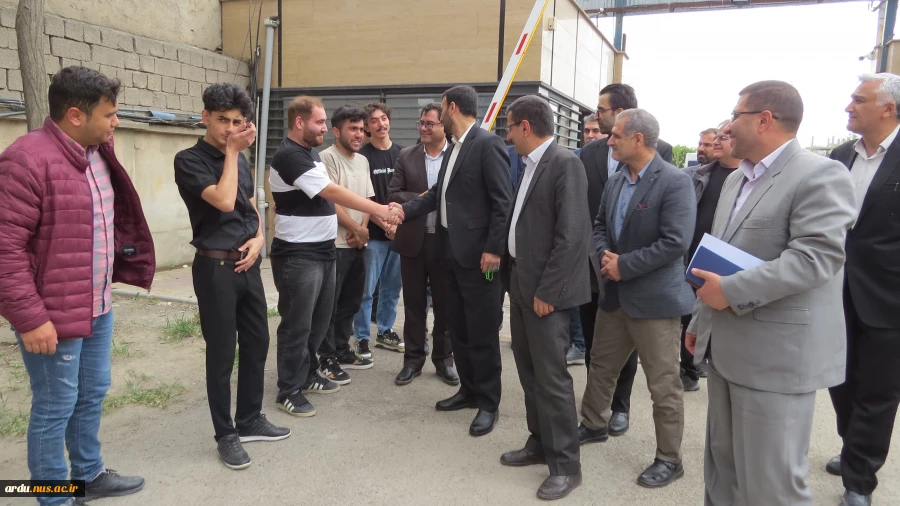 بازدید نماینده مردم گرمی و انگوت در مجلس شورای اسلامی از دانشگاه ملی مهارت واحد استانی اردبیل 4