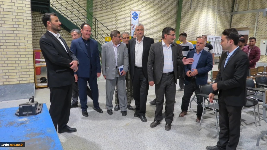 بازدید نماینده مردم گرمی و انگوت در مجلس شورای اسلامی از دانشگاه ملی مهارت واحد استانی اردبیل 10