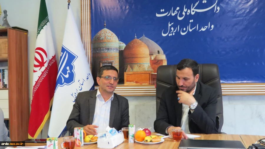 بازدید نماینده مردم گرمی و انگوت در مجلس شورای اسلامی از دانشگاه ملی مهارت واحد استانی اردبیل 17