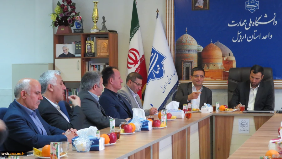بازدید نماینده مردم گرمی و انگوت در مجلس شورای اسلامی از دانشگاه ملی مهارت واحد استانی اردبیل 19