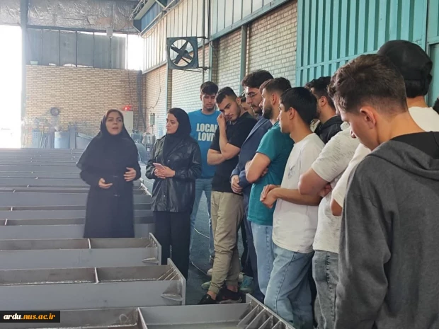 در قالب طرح راهیان پیشرفت؛
دانشجویان رشته کاردانی عمران از شرکت آسمان سوله بازدید کردند 2