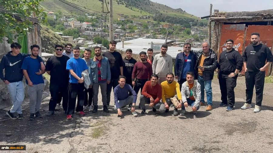 دانشجویان مقطع کارشناسی رشته معماری از روستای کَزَج شهرستان خلخال بازدید کردند 5