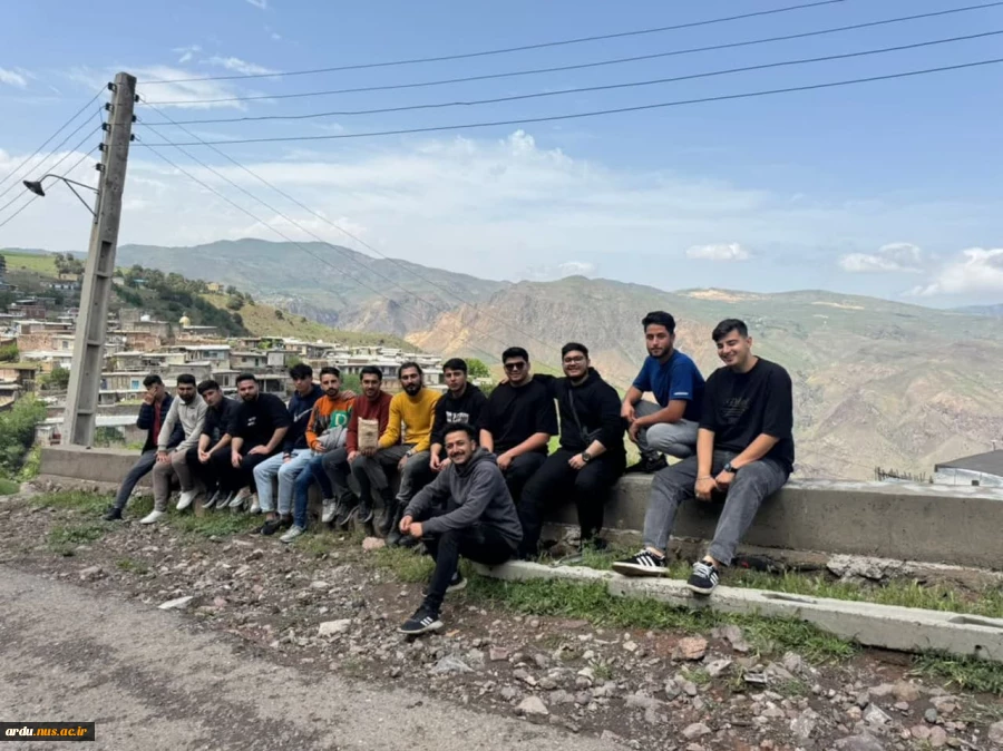 دانشجویان مقطع کارشناسی رشته معماری از روستای کَزَج شهرستان خلخال بازدید کردند 6