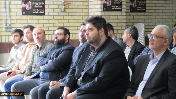 مراسم بزرگداشت اولین سالگرد شهادت آیت‌الله رئیسی و همراهان ایشان برگزار شد+گزارش تصویری 2