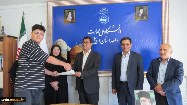 جشنواره ورزشی بهاره ویژه دانشجویان آموزشکده ملی مهارت پسران اردبیل برگزار شد 5