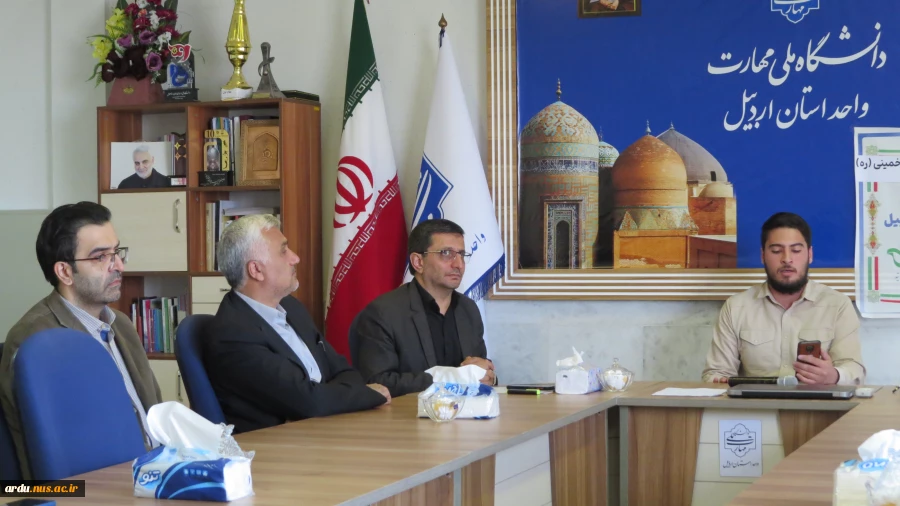 گرامیداشت رحلت جانگداز حضرت امام خمینی (ره) و شهدای قیام 15 خرداد در دانشگاه ملی مهارت واحد استانی اردبیل 2