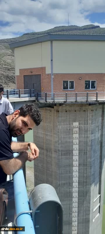 در قالب طرح راهیان پیشرفت؛ 
دانشجویان ترم چهارم رشته کارشناسی معماری از سد عمارت بازدید کردند  2