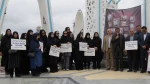 تجمع اعتراضی دانشگاهیان دانشگاه ملی مهارت واحد استانی اردبیل در محکومیت تجاوز رژیم جعلی صهیونیستی به کشور 5