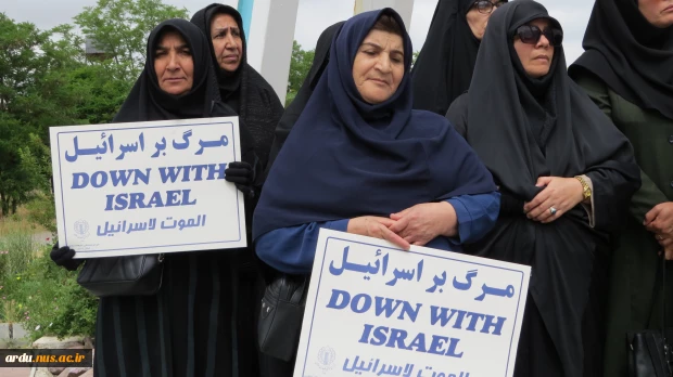 تجمع اعتراضی دانشگاهیان دانشگاه ملی مهارت واحد استانی اردبیل در محکومیت تجاوز رژیم جعلی صهیونیستی به کشور 14