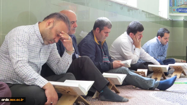 «تلاوت سوره فتح» به نیت پیروزی رزمندگان اسلام در دانشگاه ملی مهارت واحد اردبیل 6