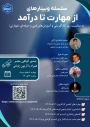 برگزاری سلسله وبینارهای آموزشی «از مهارت تا درآمد» و «رویداد ملی ایده در دو سطح»